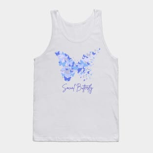 Social Butterfly Personality v2 Tank Top